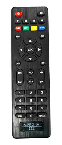 Ehop Compatible Remote Control for NTEX Free Dish DTH (with WiFi) Remote (Exactly Same Remote Will Only Work)