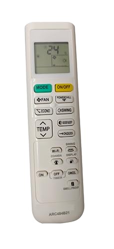 Ehop ARC484B21 Compatible Remote Control SOR Daikin Split AC AC-214B