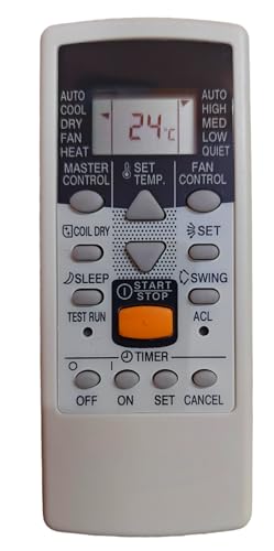 Ehop JE4 Compatible Remote Control for O General Split AC JE-4 AC-22 with Coil Dry Function(Your Old Remote Must be Exactly Same for it to Work)