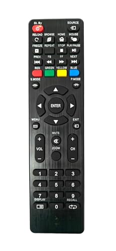 Ehop Compatible Remote Control for INTEX Smart Tv(Old Remote Must be Exactly Same for it to Work)