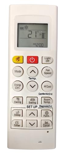 Ehop AC-36P Compatible Remote Control for LG Inverter AC with Mosquito Away Function