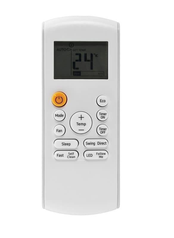 Ehop RG57Y2/BGEF Compatible Remote Control for Samsung Penta Series Air Contioner AC-184A