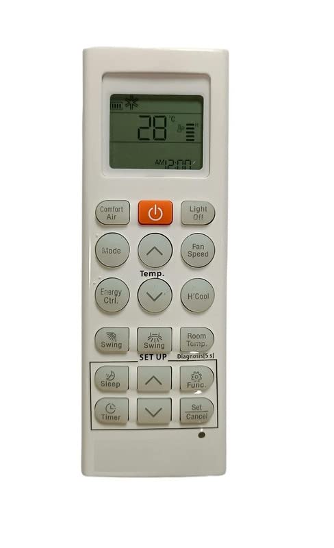 EHOP AC-36N Compatible Remote Control for LG Split AC AKB75415302