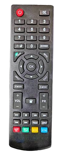 Ehop Compatible Remote Control for Kodak LED LCD TV with Eco Vision (Old Remote Must be Same for it to Work)