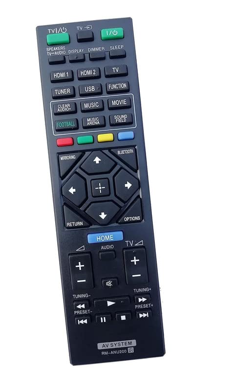 Ehop RM-ANU200 AV System Remote Control Compatible for Sony AV System HT-IV300