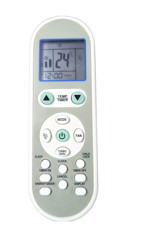 Ehop Compatible Remote Control for Micromax AC VE245 (Please Match Image with Your Old Remote Before Placing Order)