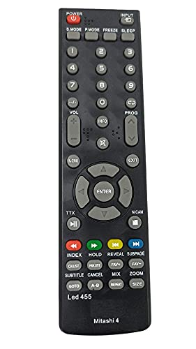 Ehop Remote Compatible for Mitashi 4 LED LCD TV (Please Match The Image with Your existing or Old Remote Before Ordering)