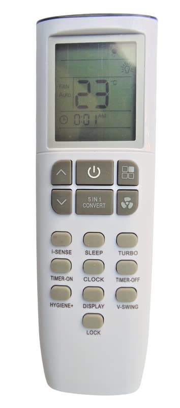 Ehop AC-256 Compatible Remote Control for Godrej AC with Hygiene Function (Please Match The Image with Your Old Remote it Must be Same for it to Work)