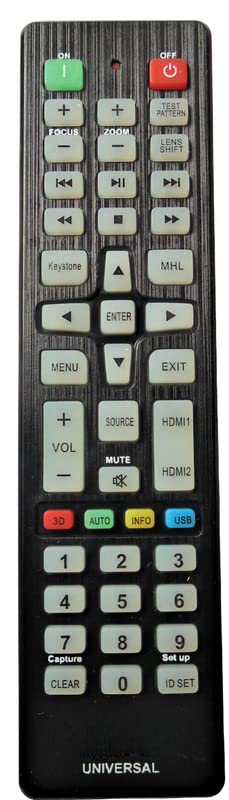 Ehop Universal Compatible Remote for Viewsonic Projector.BPMWHB4W,IUHFPGTH,UUNMMKXC,MZD7ZQR7,TNC6SEZJ,PEXL4IY7,A880TGSW