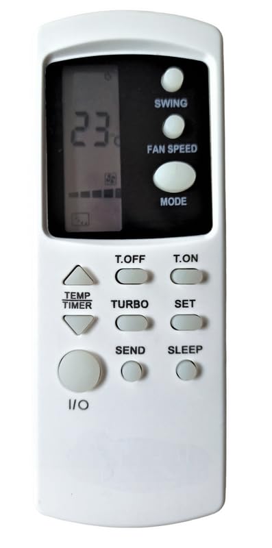 Ehop AC-31 Compatible Remote Control for Voltas AC with Turbo,Send and Sleep Function