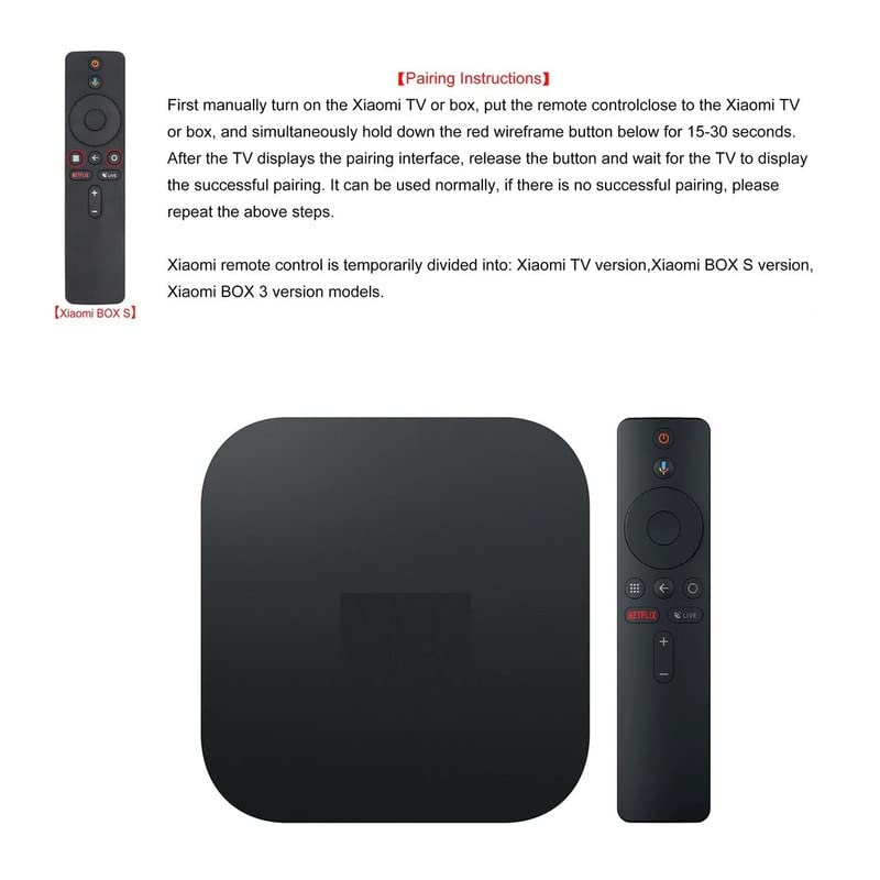 EHOP XMRM-006 Voice Remote for Xiaomi MI Box S MDZ-22-AB MDZ-24-AA
