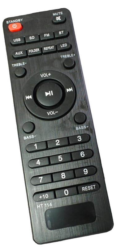 Ehop Compatible Remote Control for iball Home Theater System with BT Function